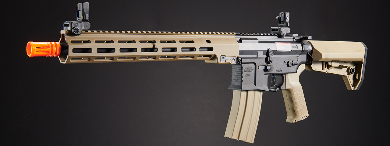 Lancer Tactical Gen 4 Stalker 13" M4 AEG Airsoft Rifle - (Tan)