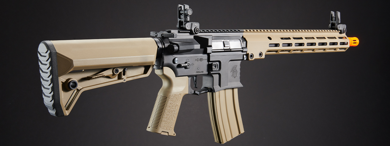 Lancer Tactical Gen 4 Stalker 13" M4 AEG Airsoft Rifle - (Tan)