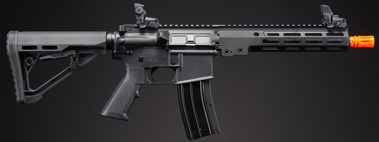 Lancer Tactical Block 3 9.5" Gas Blowback Polymer Airsoft Rifle w/ MLOK Rail by Golden Eagle - (Black)