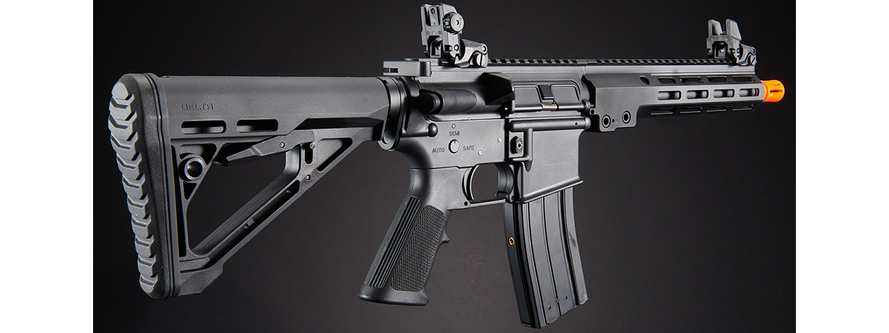 Lancer Tactical Block 3 9.5" Gas Blowback Polymer Airsoft Rifle w/ MLOK Rail by Golden Eagle - (Black)