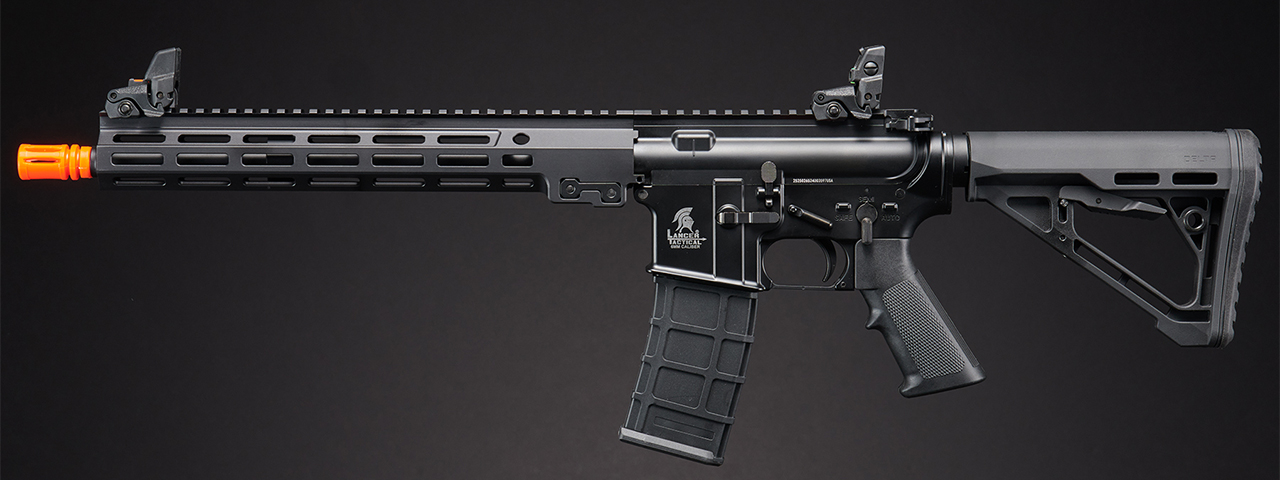 Lancer Tactical Block 3 13" Gas Blowback Full Metal Airsoft Rifle w/ MLOK Rail by Golden Eagle - (Black)
