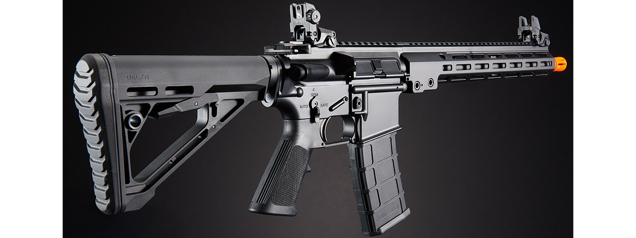 Lancer Tactical Block 3 13" Gas Blowback Full Metal Airsoft Rifle w/ MLOK Rail by Golden Eagle - (Black)