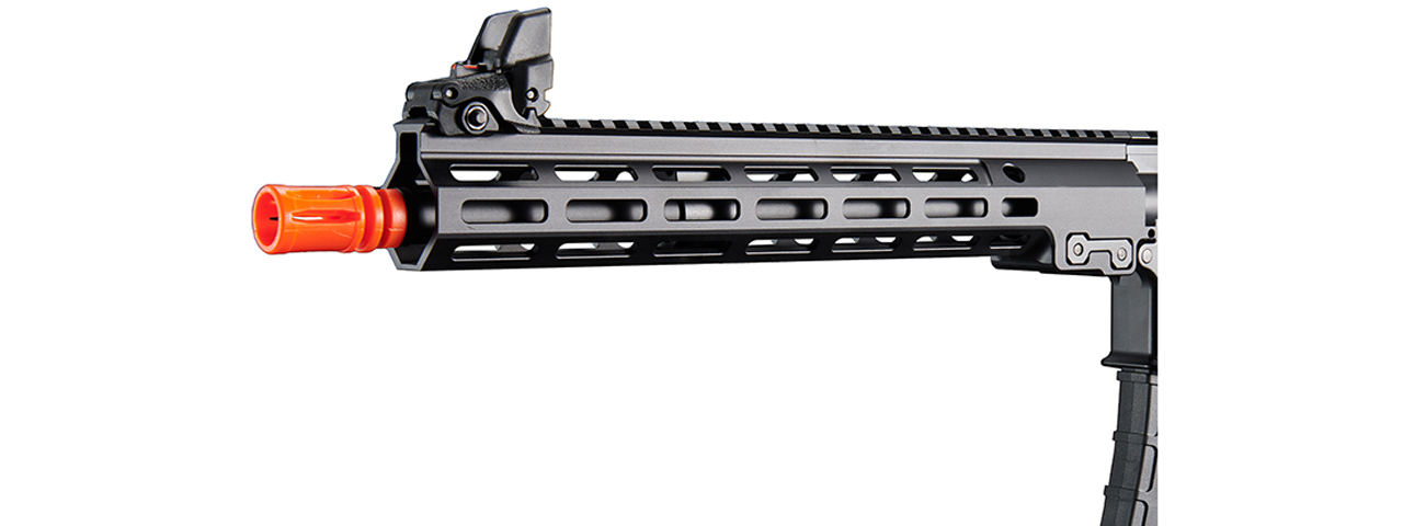 Lancer Tactical Block 3 13" Gas Blowback Full Metal Airsoft Rifle w/ MLOK Rail by Golden Eagle - (Black)