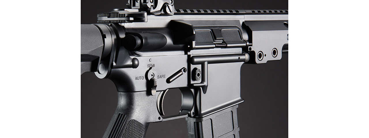 Lancer Tactical Block 3 13" Gas Blowback Full Metal Airsoft Rifle w/ MLOK Rail by Golden Eagle - (Black)