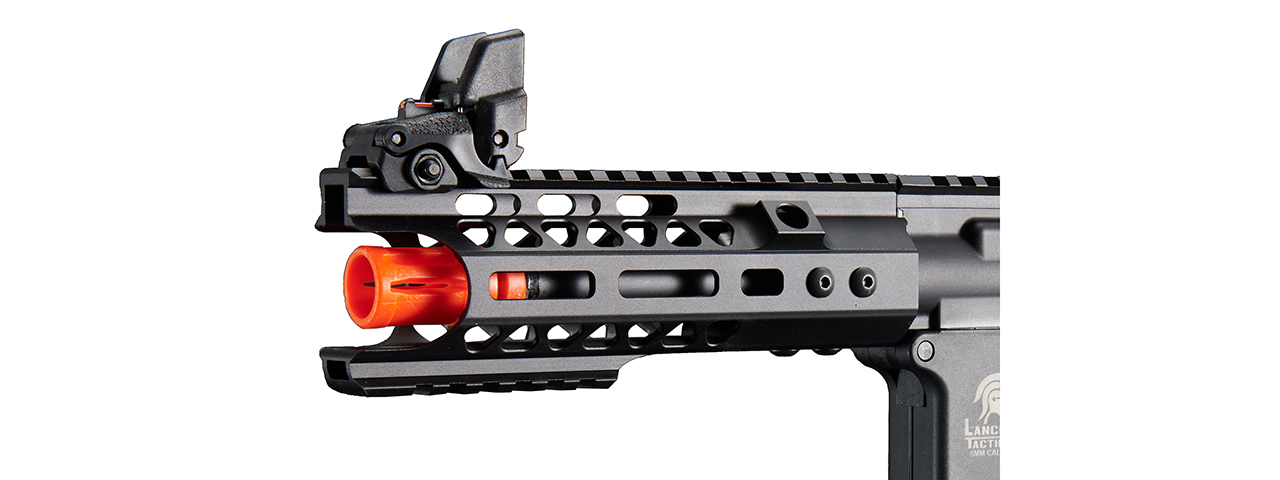 Lancer Tactical Wirecutter M4 Shorty 7" Gas Blowback Polymer Airsoft Rifle w/ MLOK Rail by Golden Eagle - (Black)