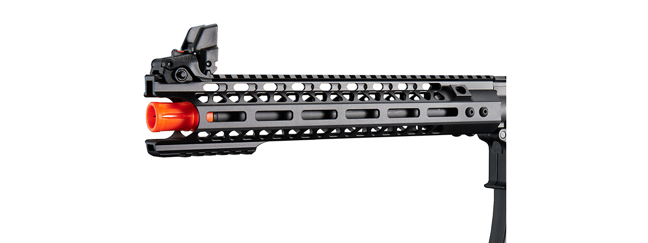 Lancer Tactical Wirecutter M4 12" Gas Blowback Full Metal Airsoft Rifle w/ MLOK Rail by Golden Eagle - (Black)
