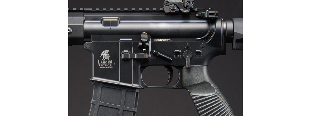 Lancer Tactical Wirecutter M4 12" Gas Blowback Full Metal Airsoft Rifle w/ MLOK Rail by Golden Eagle - (Black)