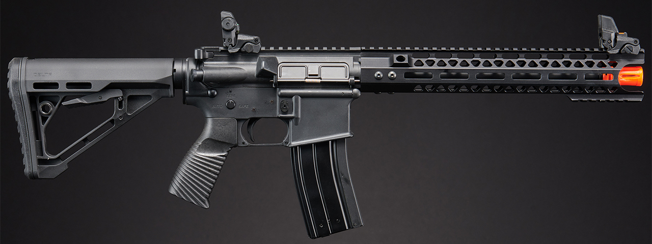 Lancer Tactical Wirecutter M4 12" Gas Blowback Polymer Airsoft Rifle w/ MLOK Rail by Golden Eagle - (Black)