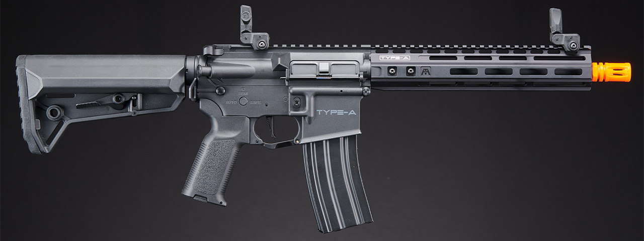 BG Defense Type-A MK2 10" Gen 3 AEG Rifle by Lancer Tactical - (Black)