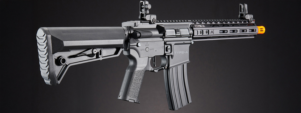 BG Defense Type-A MK2 10" Gen 3 AEG Rifle by Lancer Tactical - (Black)