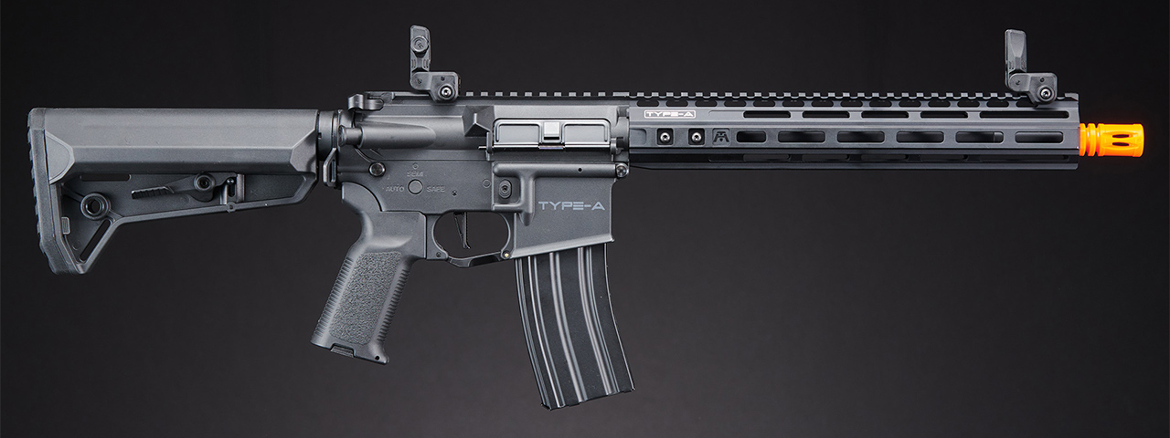 BG Defense Type-A MK2 12" Gen 2 AEG Rifle by Lancer Tactical - (Black)
