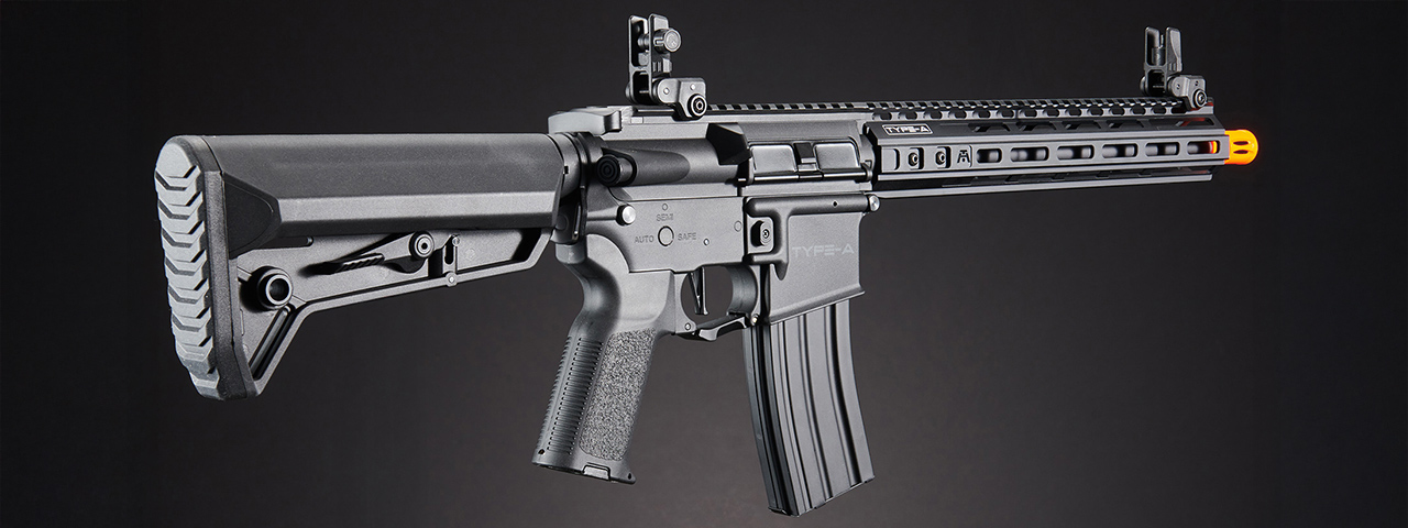 BG Defense Type-A MK2 12" Gen 2 AEG Rifle by Lancer Tactical - (Black)