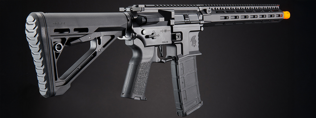 Lancer Tactical Gen 4 Predator SBR AEG w/ BCM Gunfighter 13" Rail System & Nebula II ETU (Black)