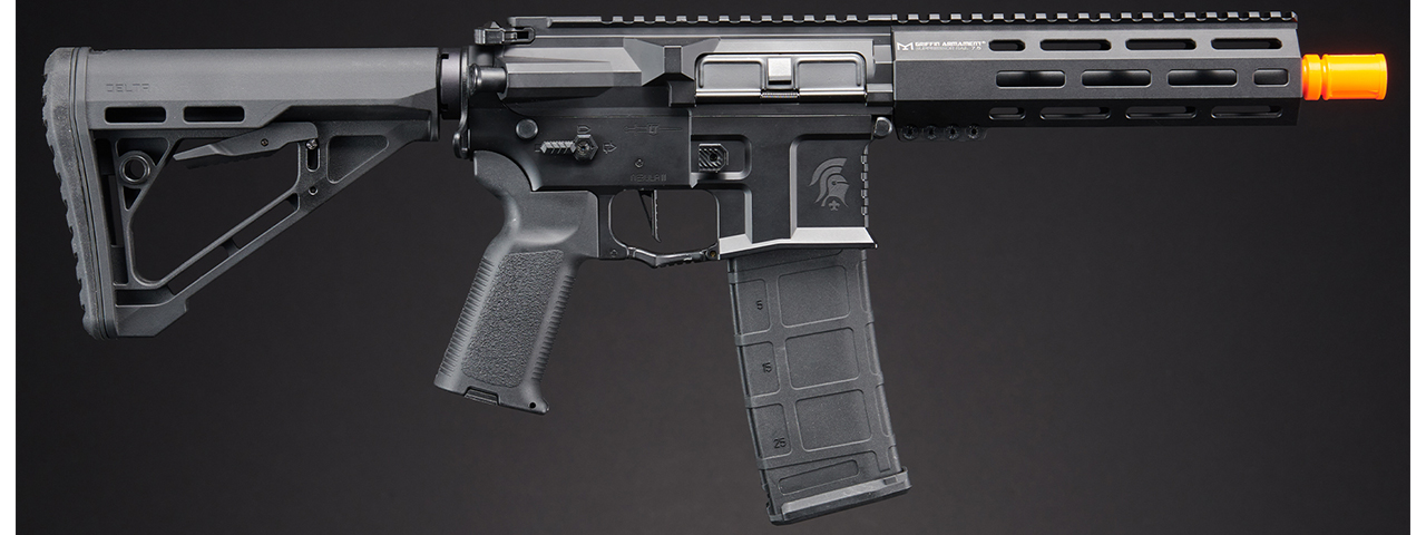 Lancer Tactical Gen 4 Predator SBR AEG w/ PTS SR 7.5" Rail System & Nebula II ETU (Black)