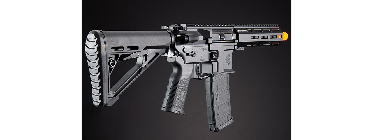 Lancer Tactical Gen 4 Predator SBR AEG w/ PTS SR 7.5" Rail System & Nebula II ETU (Black)