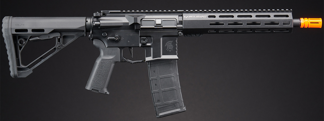 Lancer Tactical Gen 4 Predator SBR AEG w/ PTS SR 9.5" Rail System & Nebula II ETU (Black)