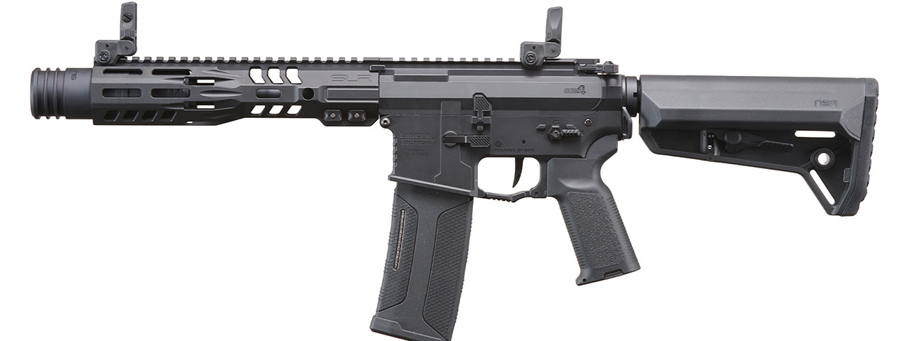 SLR 9" SD - Lancer Tactical Gen 4 AEG w/ Aster II Bluetooth ETU - (Black)