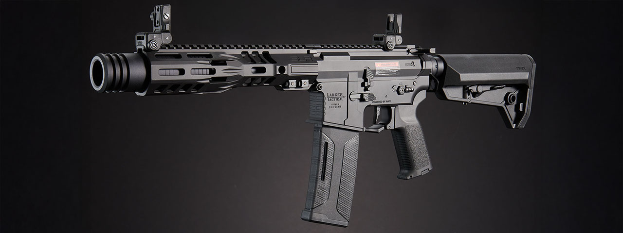 SLR 9" SD - Lancer Tactical Gen 4 AEG w/ Aster II Bluetooth ETU - (Black)
