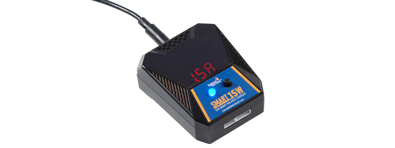 Lancer Tactical AEGPro 15W Smart Balance Charger for Airsoft AEG Batteries