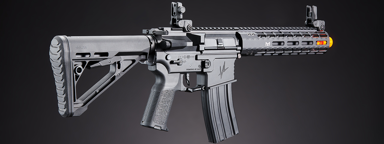 Lancer Tactical Gen 4 VALIANT Edition 9.5" SBR AEG w/ Aster II Bluetooth ETU - (Black)