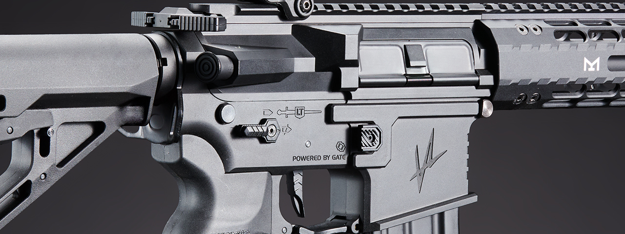 Lancer Tactical Gen 4 VALIANT Edition 9.5" SBR AEG w/ Aster II Bluetooth ETU - (Black)