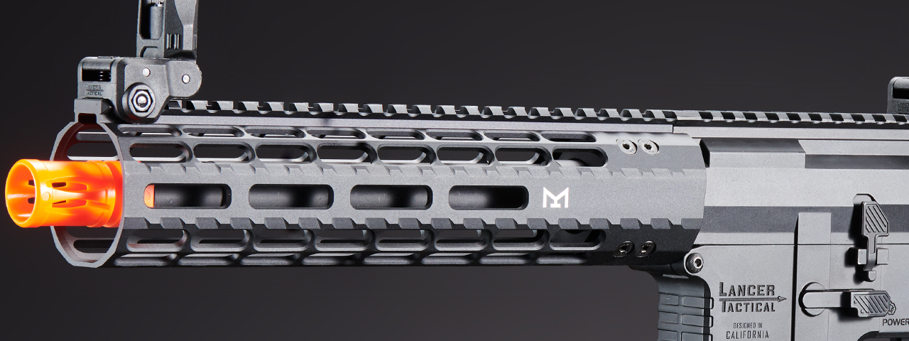 Lancer Tactical Gen 4 VALIANT Edition 9.5" SBR AEG w/ Aster II Bluetooth ETU - (Black)