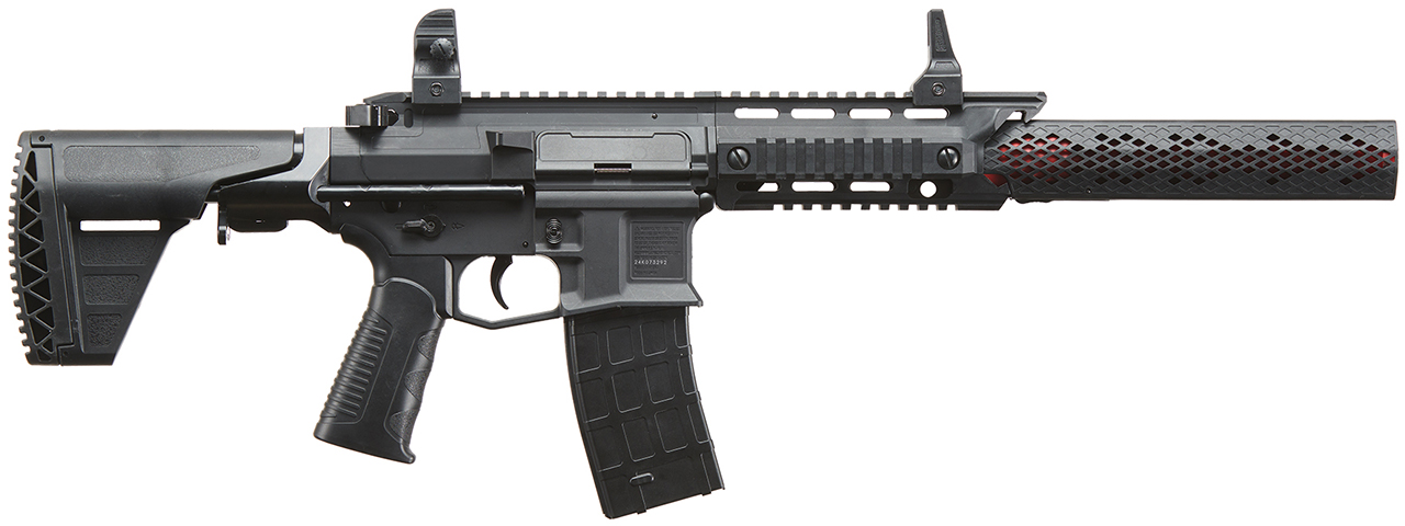 Lancer Air Hydra .177 M4 PDW BB Rifle - (Black)