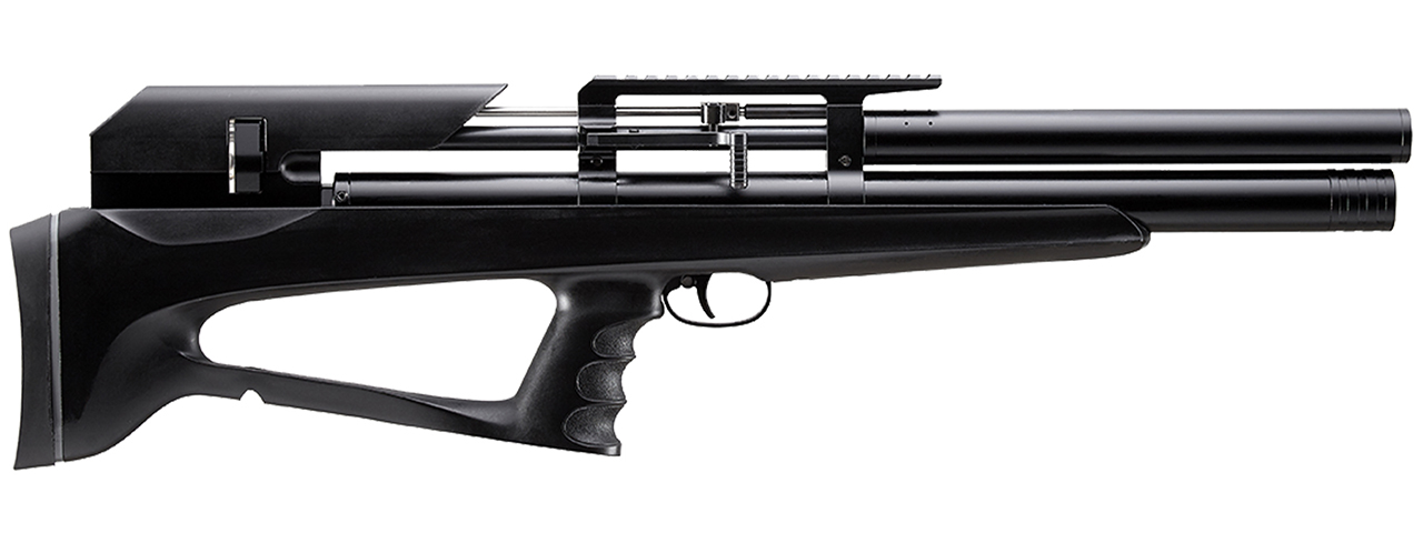 SnowPeak P35 PCP 4.5mm/5.5mm/6.35mm Caliber Air Gun - (Black)