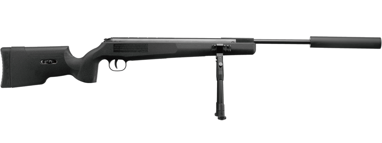 SnowPeak SR1250S Break Barrel 4.5mm/5.5mm Caliber Air Gun - (Black)