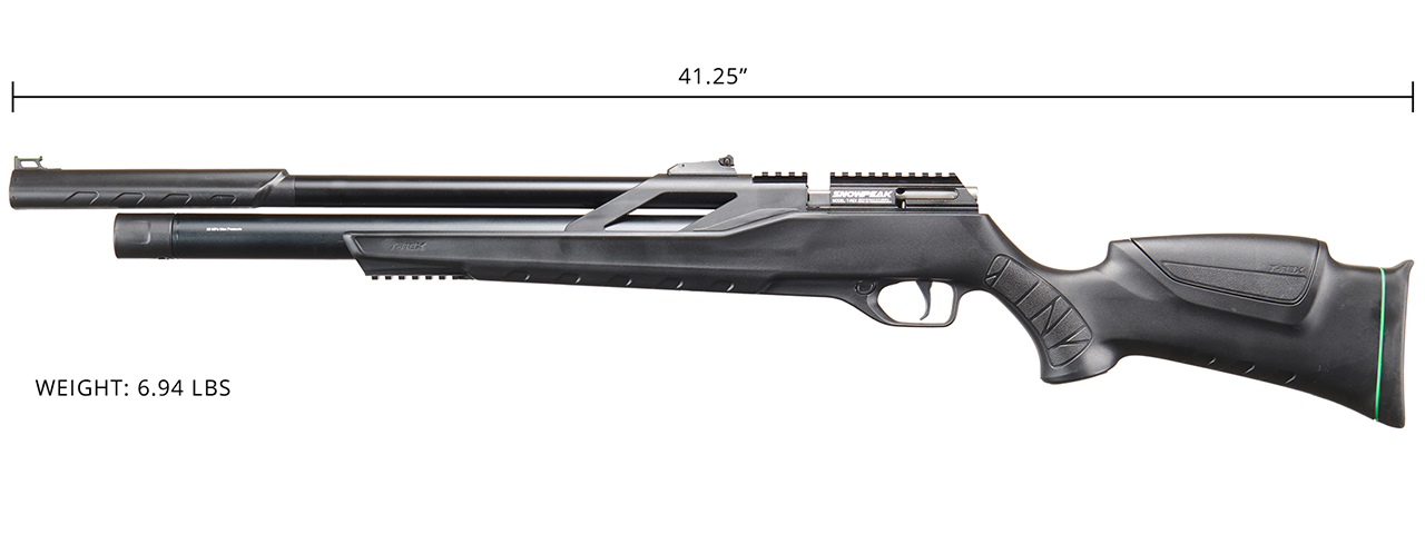 SnowPeak T-REX PCP 5.5mm Caliber Air Gun - (Black)