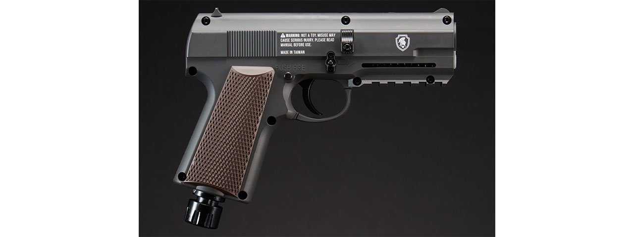 Lancer Defense Hornet .43 Cal CO2 Powered Less Lethal Defense Pistol *Full Set* - (Black)