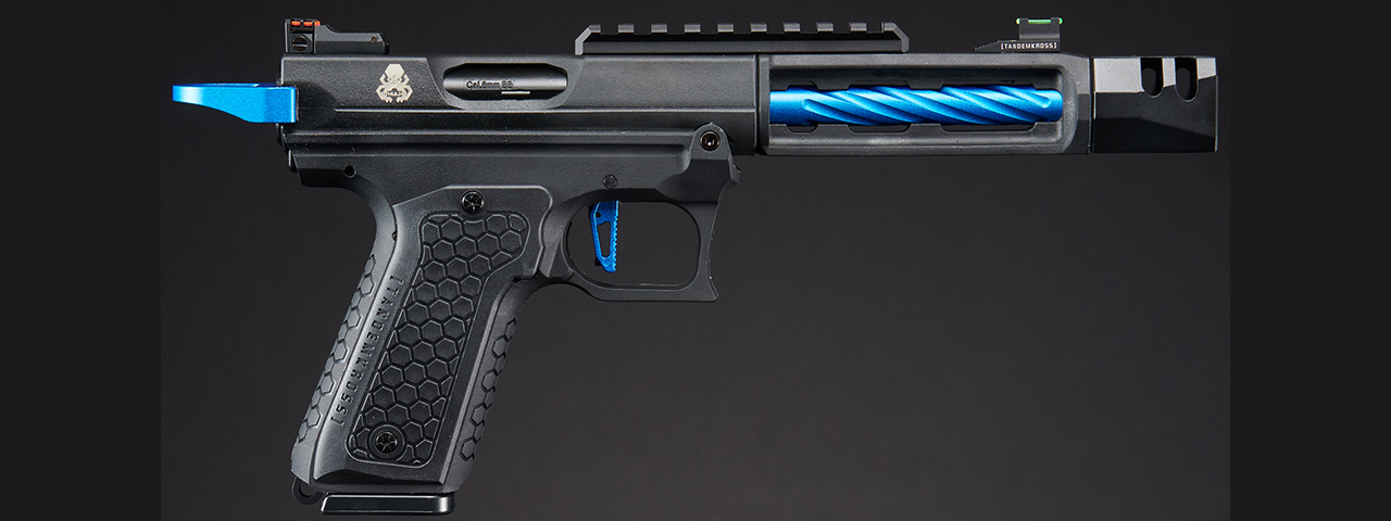 Lancer Tactical x Tandemkross CTHULHU Gas Blow Back Pistol - (Blue)
