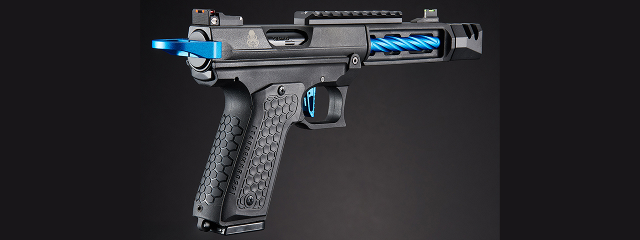 Lancer Tactical x Tandemkross CTHULHU Gas Blow Back Pistol - (Blue)