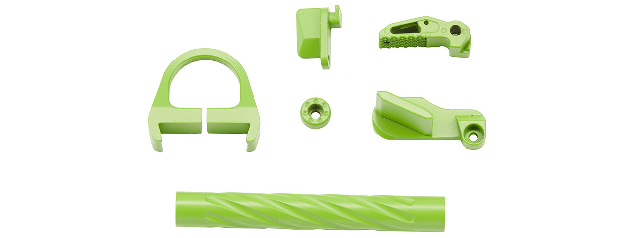 Tandemkross CTHULHU Gas Blowback Pistol Colored CNC Accessory Upgrade Parts Set - (Green) Tandemkross CTHULHU Gas Blowback Pistol Colored CNC Accessory Upgrade Parts Set - (Green)