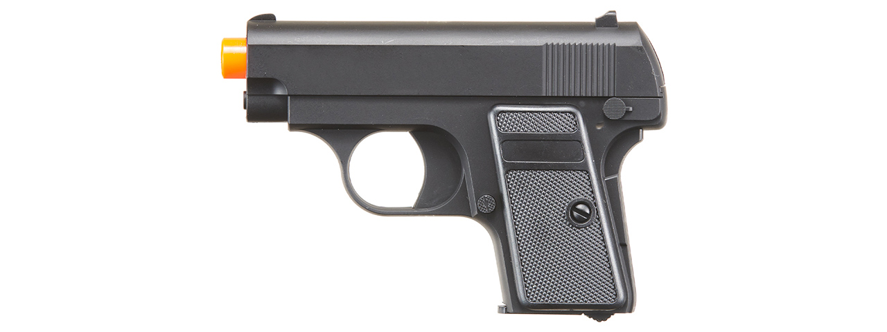 Lancer Tactical M222 Spring Powered Airsoft Pistol (Color: Black)