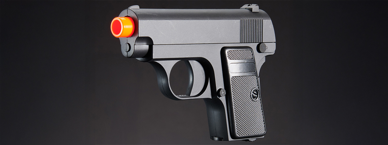 Lancer Tactical M222 Spring Powered Airsoft Pistol (Color: Black)