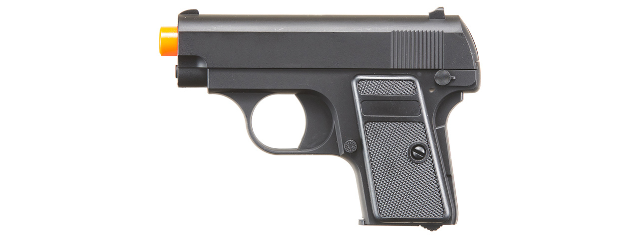 Omega Dual Spring Powered Airsoft Pistols (Color: Black & Gold)