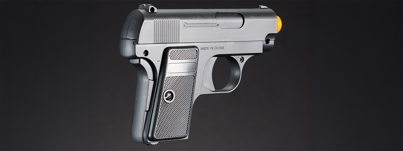 Omega Dual Spring Powered Airsoft Pistols (Color: Black & Gold)