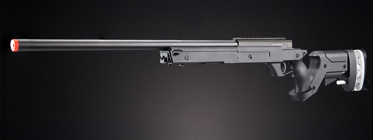 WELLFIRE SR22 FULL METAL TYPE 22 BOLT ACTION SNIPER RIFLE - BLACK