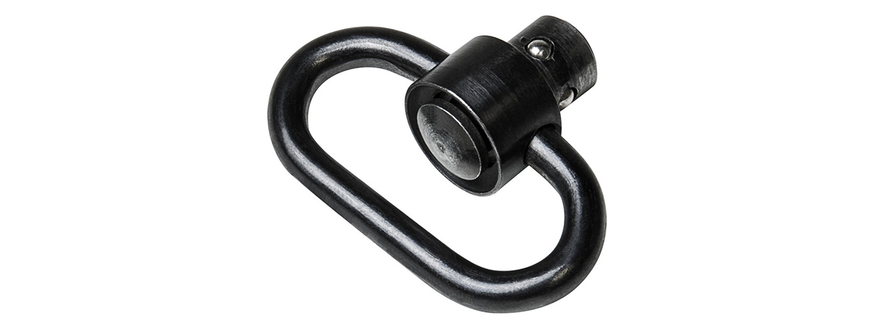 NcStar QD Swivel 1.25" Quick Detach Steel Sling Mount - (Black)