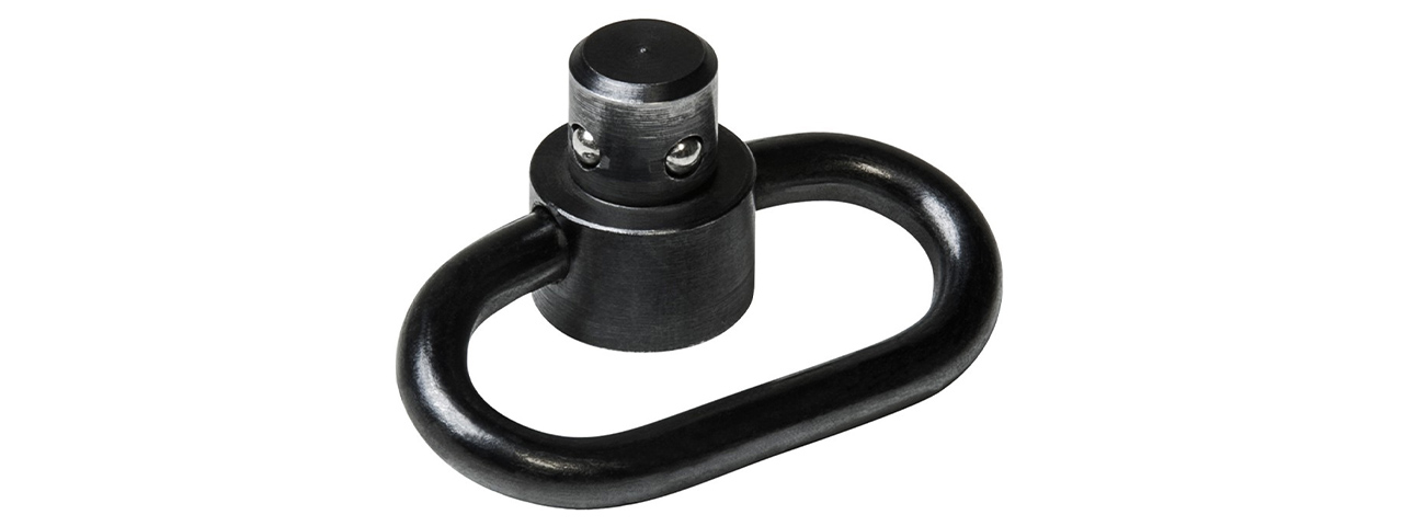 NcStar QD Swivel 1.25" Quick Detach Steel Sling Mount - (Black)