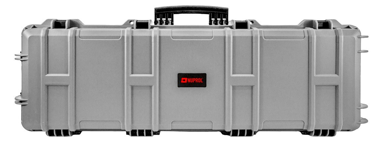 Nuprol Premium Large 43" Hard Rifle Case with P&P Foam - (Gray)