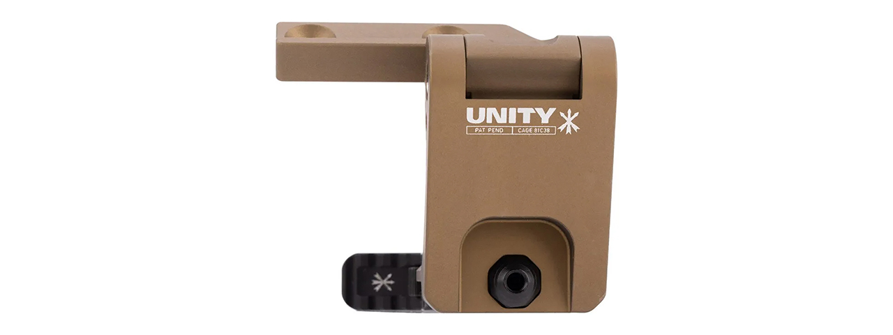 Unity Tactical FAST - PA Micro Magnifier Mount - 2.26" - (FDE)