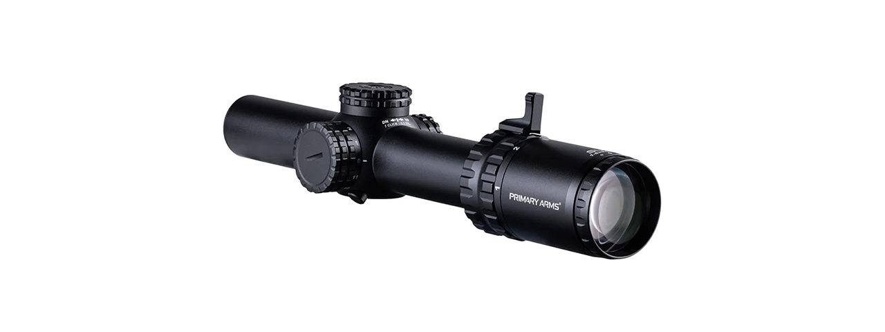 Primary Arms SLx 1-6x24 SFP Rifle Scope Gen IV - Illuminated ACSS Nova 5.56/.308 Fiber Wire Reticle - (Black)