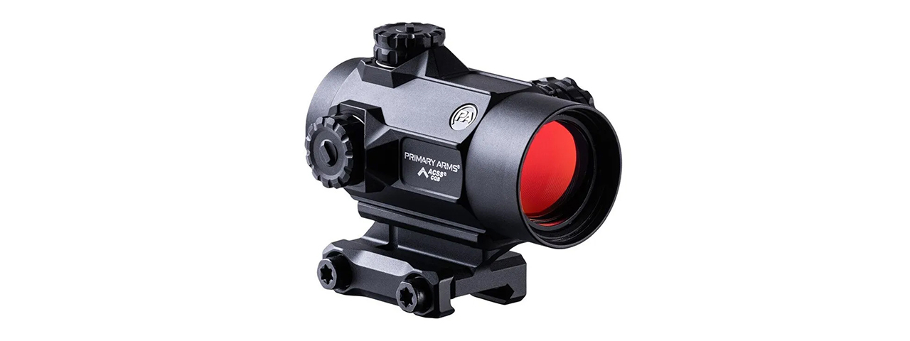 Primary Arms SLx MD-25 Rotary Knob 25mm Microdot Gen II with AutoLive - ACSS-CQB Red Dot - (Black)