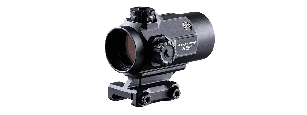 Primary Arms SLx MD-25 Rotary Knob 25mm Microdot Gen II with AutoLive - ACSS-CQB Red Dot - (Black)