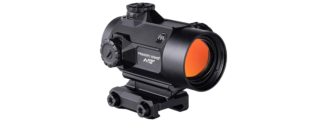 Primary Arms SLx MD-25 Rotary Knob 25mm Microdot Gen II with AutoLive - 2 MOA Red Dot - (Black)