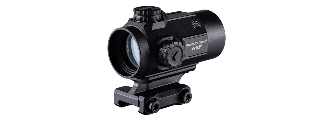 Primary Arms SLx MD-25 Rotary Knob 25mm Microdot Gen II with AutoLive - 2 MOA Red Dot - (Black)