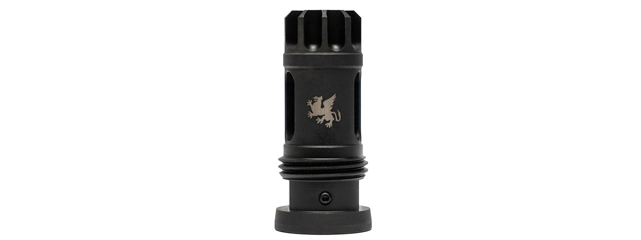 PTS Griffin Armament Taper Mount Flash Hider - (Black) PTS Griffin Armament Taper Mount Flash Hider - (Black)