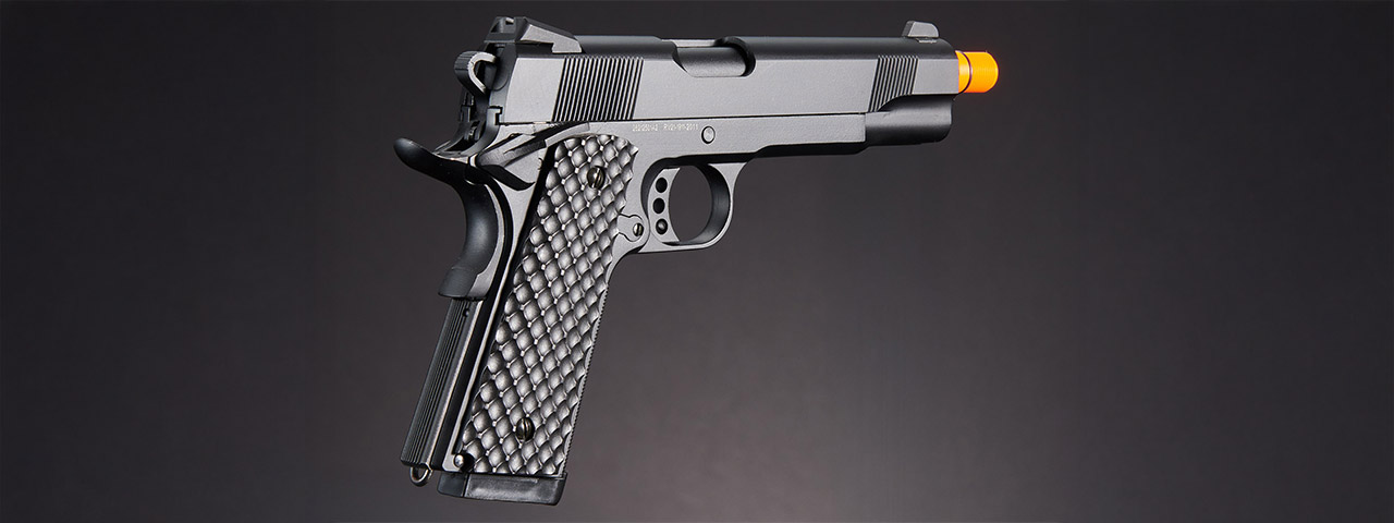 Raven Airsoft MEU Gas Blowback Pistol - Black
